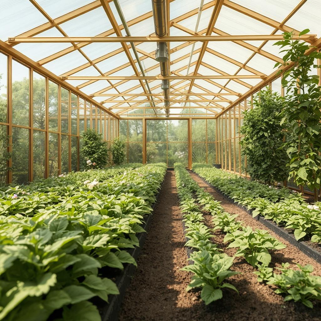 Greenhouse CO₂ Enrichment